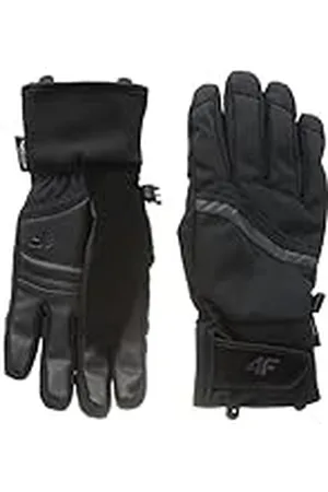4F SKI handschoenen RED004 jeans, , M voor dames, , M