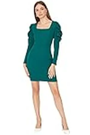 Trendyol Dames Midi Bodycone Slim Geweven Jurken, , 66