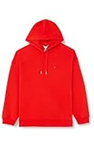 Tommy Hilfiger Dames CRV REG VLAG OP BORST HOODIE 50, , 50