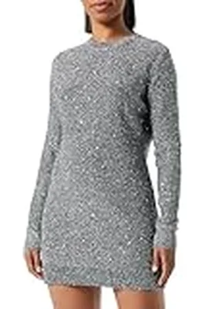 HUGO BOSS Savriny gebreide jurk voor dames, , M