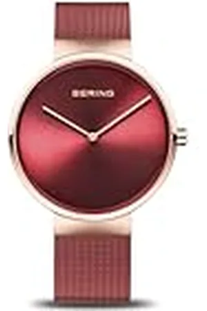 Bering Dameshorloge quartz uurwerk - klassieke collectie met roestvrij staal en saffierglas 14539-363