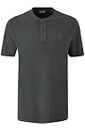 QS by s.Oliver Henley 2143963 T-shirt voor heren met gedetailleerde print, , XL