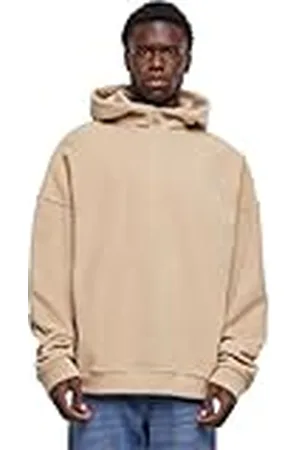 Urban classics Oversized Polar Fleece Half Zip Hoody Capuchontrui voor heren, , L
