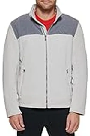 Tommy Hilfiger Heren Classic Zip Front Polar Fleece Jacket, , 3XL