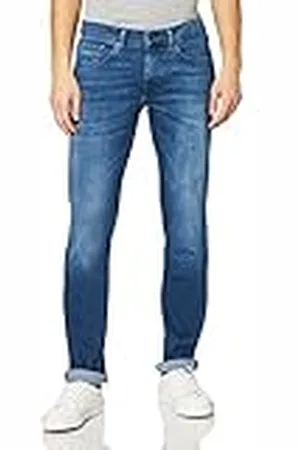 7 for all Mankind Heren JSMSB480TO Jeans, Mid Blue, 30