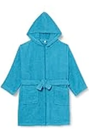 Playshoes Uniseks badstof badjas ochtendjas voor kinderen, , 158-164
