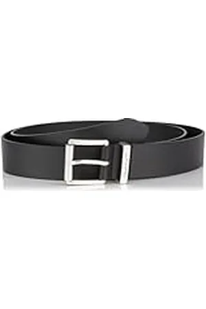 GANT Uniseks leren riem met logo, , standaard, , Eén maat