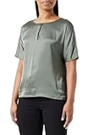 Gerry Weber Dames 977003-35011 T-shirt, olijf, 34, , 34