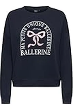 ONLY Dames Onlsweat Life L/S Crew O.Size State Noos Sweatshirt met print, , XL