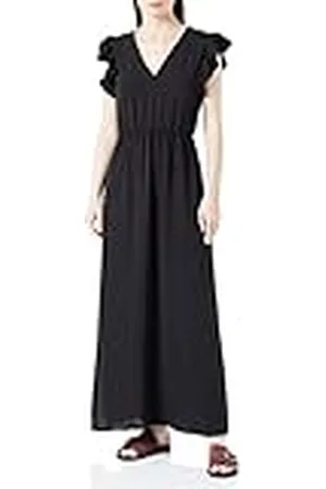 ONLY Selected Homme Onlmette S/L Frill Dress Wvn Cs voor dames, , XXS