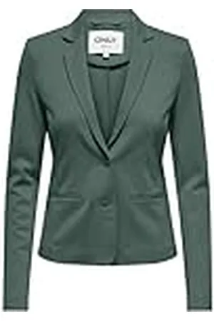 ONLY Onlpoptrash Life Blazer Tlr Noos, , S, dames, Donker bos, S