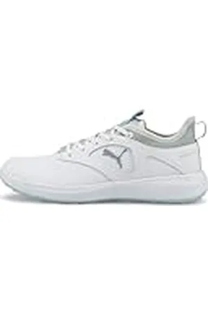 PUMA Ignite Malibu WMNS golfschoen voor dames, Wit Zilver Lucite, 39 EU