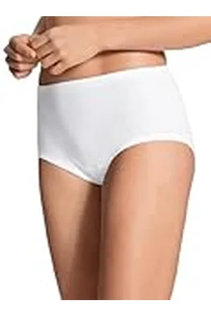 Calida Iconics Midi Slip, hoge taille voor dames, van 100% katoen, , 44