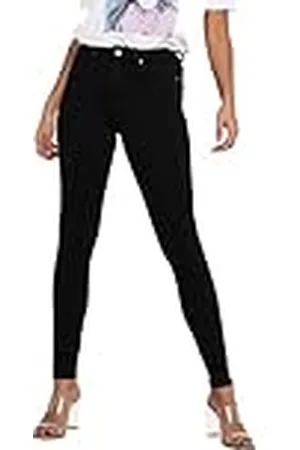 ONLY Onlpower Skinny jeans voor dames, middelhoge taille, skinny fit, , S / 34L