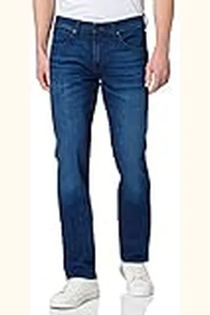 7 for all Mankind Heren Slimmy Luxe Performance Eco Indigo Blue Jeans