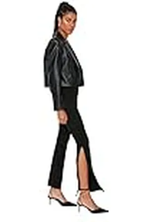 Trendyol Black Culotte Fit gebreide broek voor dames, ., XL