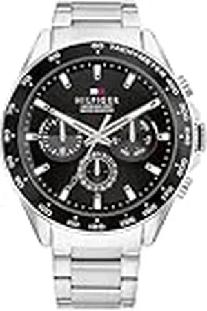 Tommy Hilfiger THW Mannen analoog kwarts horloge met roestvrij stalen band 1791967