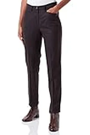 Brax By Brax Pauline MODERN Wol Flannel, Magic Waist Broek, , 50