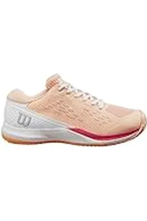 Wilson Rush Pro Ace tennisschoen voor dames, perzik parfait/wit/mandarijn, 6,5 UK, , 6.5 UK