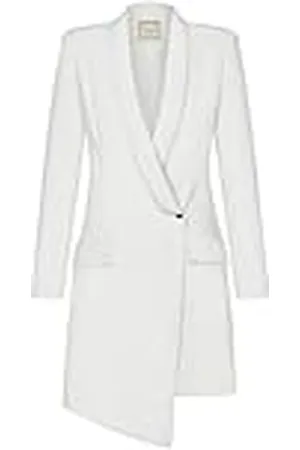 Swing Elegante damesjurk, zakelijke jurk, etui-jurk, feestelijke jurk, feestjurk, cocktailjurk, mini-jurk, avondjurk, lange mouwen, V-hals, kort, , maat 38, , M