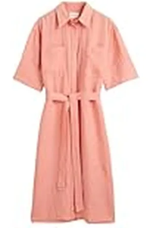 GANT REL Linen SS Shirt Dress, , 34