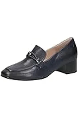 Caprice Damesloafer met hak van leer, elegant, , 40 EU