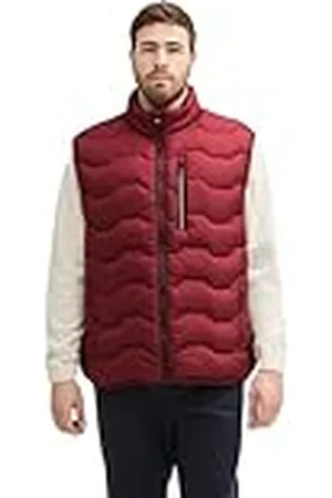 TOM TAILOR Heren vest, , 5XL
