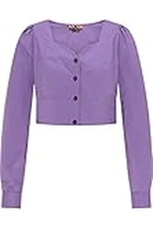myMo Dames hemdblouse, paars, XL, , XL