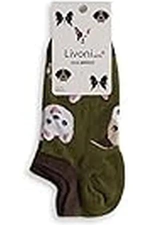 Livoni Lage hondensokken maat 35-38, meerkleurig, S, Meerkleurig, S