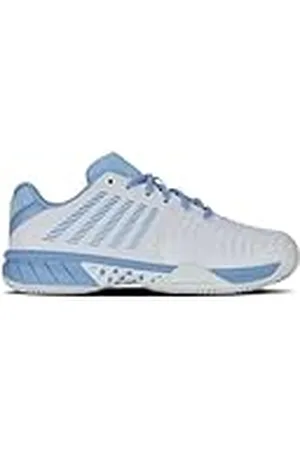 K-Swiss Dames Express Light 3 tennisschoenen, WHT/Dutch Canal/Green, 40 EU, , 40 EU