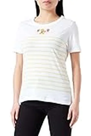 Armor.lux Armor Lux Matrose-sweatshirt met korte mouwen, wit/grapefruit, Trio FL, XS, dames, , XS