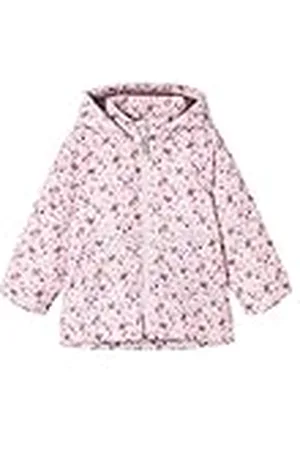 NAME IT Meisjes Nmfmaxi Jacket AOP Korte jas, Paars, 92, , 92