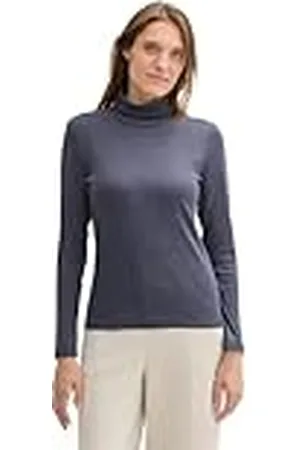 TOM TAILOR T-shirt met lange mouwen voor dames, , XS