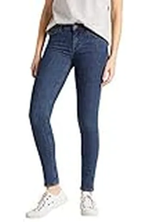 Lee Scarlett Skinny Jeans, voor dames, blauw (Mid Jelt Gt), 25W / 33L
