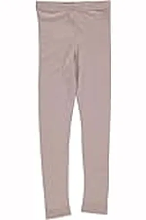Green Cotton Wool leggings voor meisjes, , 134 cm