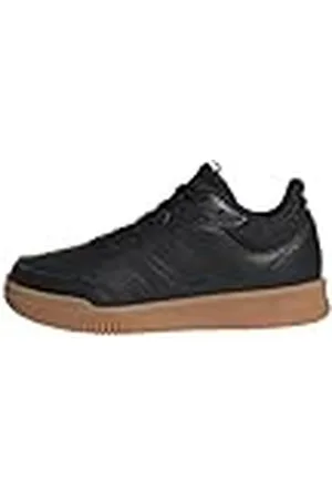adidas Tensaur Sport Training Lace Shoes Hardloopschoenen voor kinderen, Core Black Core Black Beige, 33.5 EU