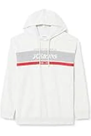 JACK & JONES Bestseller A/S Heren Jjalex Sweat Hood Pls capuchontrui, , 5XL grote maten