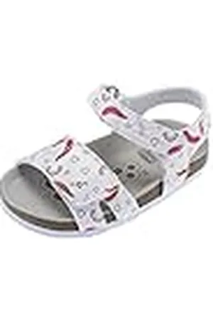 chicco Witte Sandaal Met Dubbele Klittenbandsluiting, Meisjes En Meisjes, , 27 EU, Design in Italië