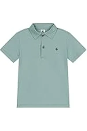 Petit Bateau Polo met korte mouwen voor jongens, , 5 Jaren