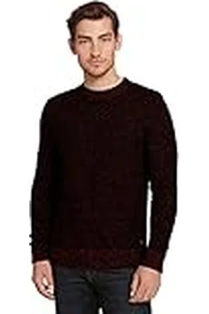 TOM TAILOR Uomini Gebreide trui in gemêleerde look 1028457, , S