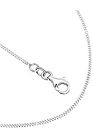 Elli Dameshalsketting zonder hanger, lange basic schakelketting, tijdloos, klassiek, zilver 925, 60 cm, Facetgeslepen, Geen edelsteen