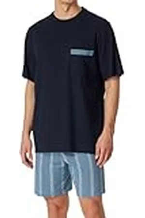 Schiesser Herren Schlafanzug kurz Rundhals - Nightwear Set