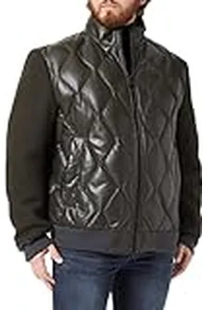 HUGO BOSS Jomix Leren herenjack (1 stuk), , 60