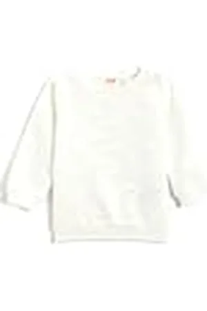 Koton Textured Sweatshirt Crew Neck Long Sleeve Tricot Overall voor meisjes en meisjes, , 9-12 mesi