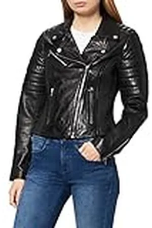 Freaky Nation Cool Biker-fn leren damesjas