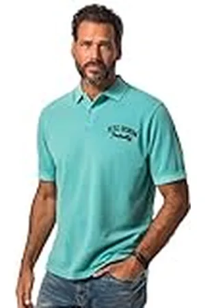 JP 1880 Heren grote maten, poloshirt ½ GMD borduurwerk, , XL