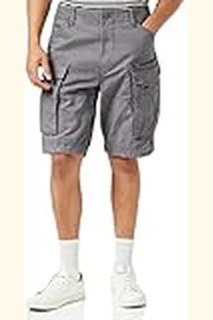 G-Star Raw Premium Micro Str Twill Herenshort, Graniet, 30W x 30L