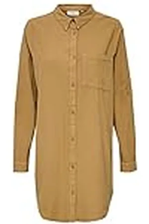 Kaffe Damesshirt met lange mouwen, losse pasvorm, Kanaya, tuniek, dames, , 38