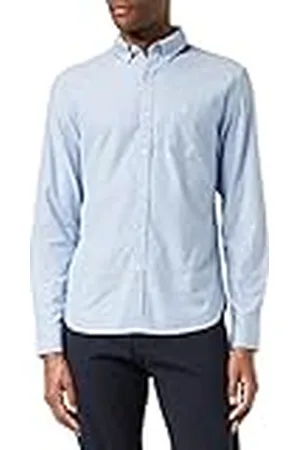 Dockers Heren Stretch Oxford Shirt, Oxford Delft, L
