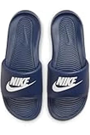 Nike Victori One Slide, damessneakers, Blauw Midnight Navy White 401, 46 EU